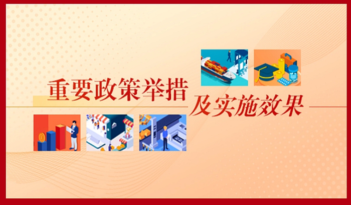 重要政策舉措及實施效果